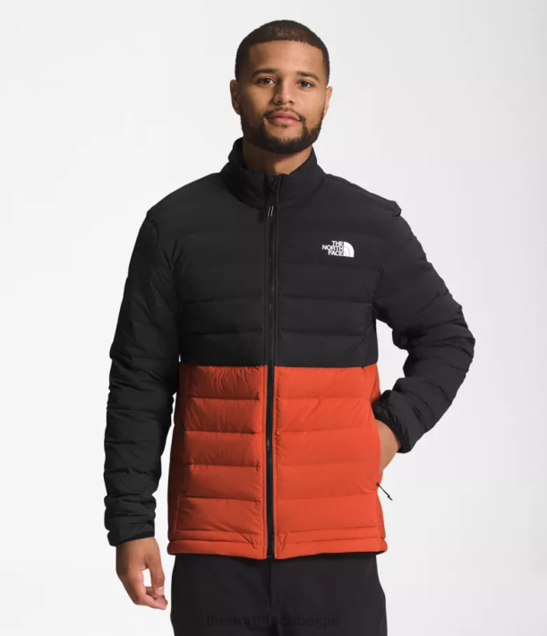 kleding 280T649 tnf zwart/geroest brons Belleview stretch donsjack Heren The North Face