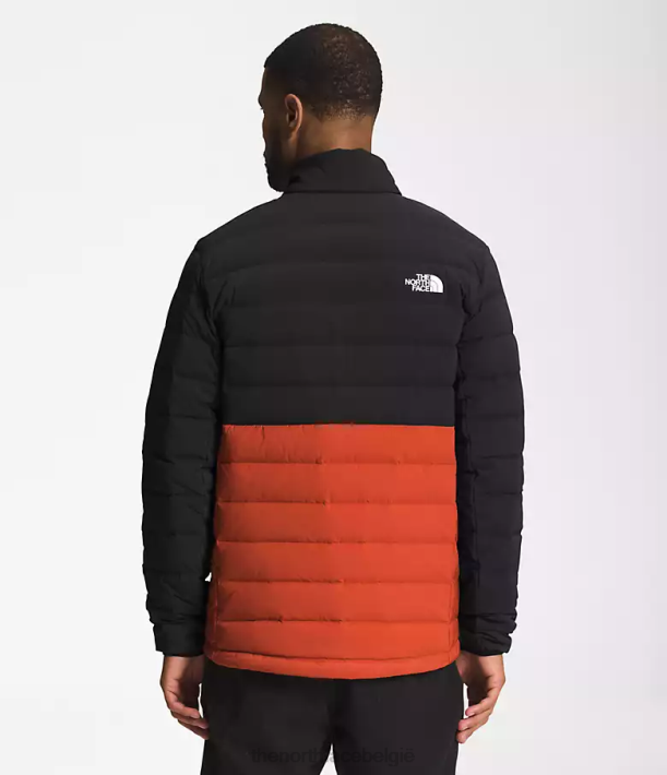kleding 280T649 tnf zwart/geroest brons Belleview stretch donsjack Heren The North Face
