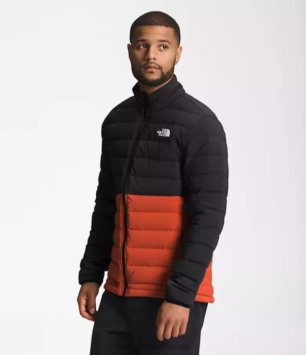kleding 280T649 tnf zwart/geroest brons Belleview stretch donsjack Heren The North Face