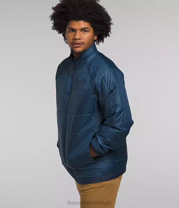 kleding 280T696 schaduwblauw/top marine circaloft-jas Heren The North Face