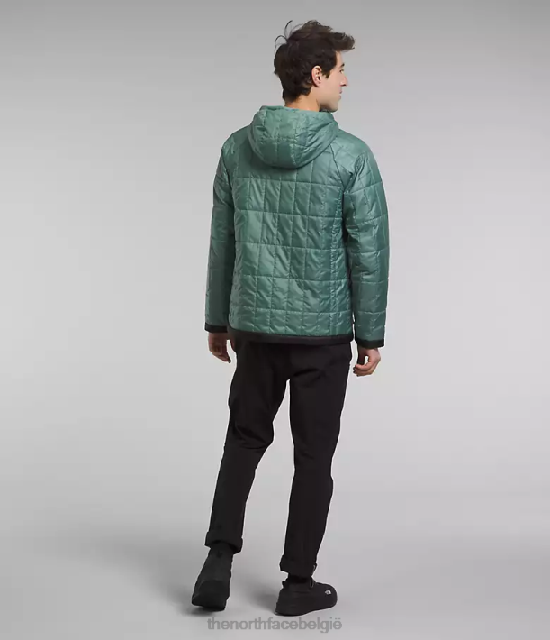 kleding 280T767 donker salie/tnf zwart circaloft-rits trui Heren The North Face