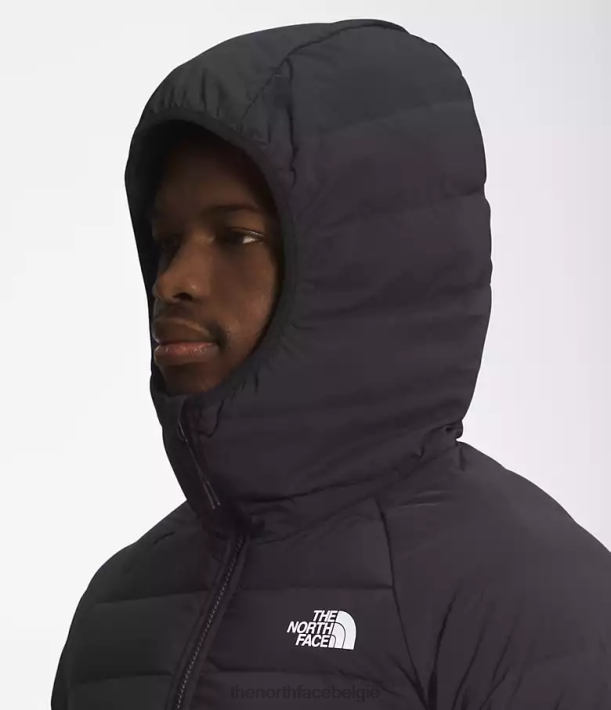 kleding 280T921 tn zwart Belleview stretch-down hoodie Heren The North Face
