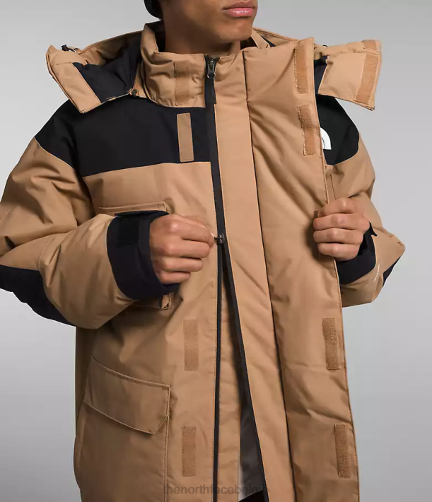 kleding 280T1242 amandelboter/tnf zwart Coldworks geïsoleerde parka Heren The North Face