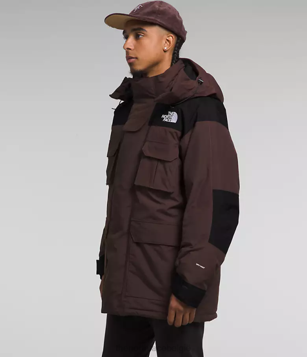 kleding 280T1244 kolenbruin/tnf zwart Coldworks geïsoleerde parka Heren The North Face