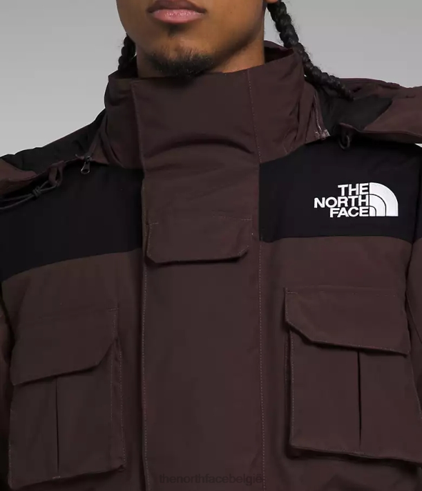 kleding 280T1244 kolenbruin/tnf zwart Coldworks geïsoleerde parka Heren The North Face