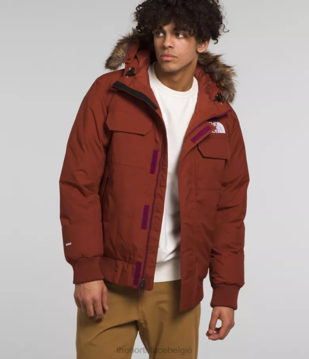 kleding 280T1254 cognac bruin Mcmurdo-bommenwerper Heren The North Face