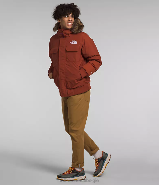 kleding 280T1254 cognac bruin Mcmurdo-bommenwerper Heren The North Face