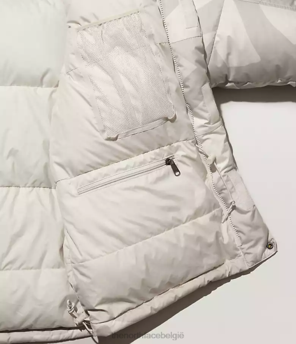 kleding 280T143 kw maanlicht ivoor hym print Tnf x Kaws retro Himalaya parka uit 1994 Heren The North Face