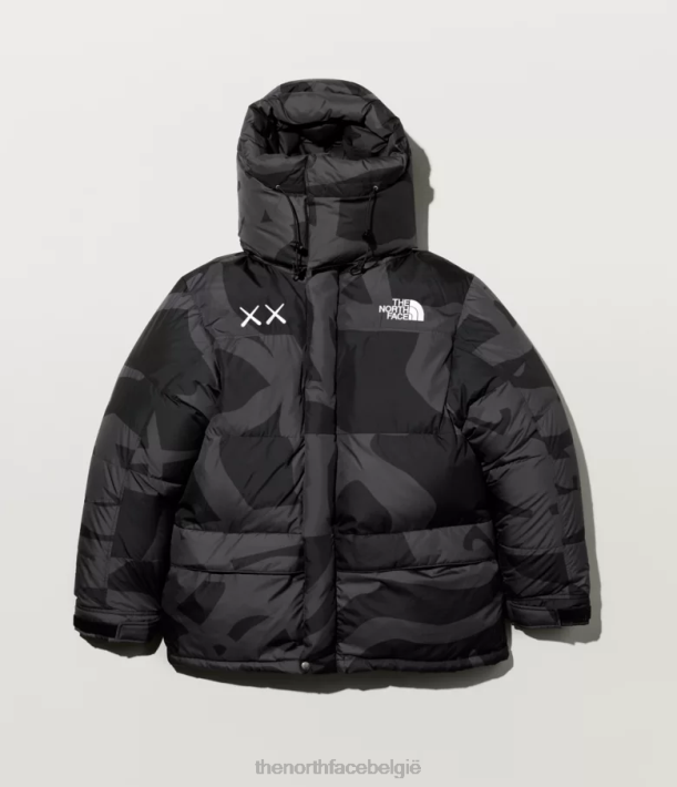 kleding 280T144 kw tnf zwarte hymprint Tnf x Kaws retro Himalaya parka uit 1994 Heren The North Face