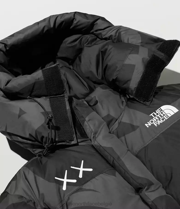 kleding 280T144 kw tnf zwarte hymprint Tnf x Kaws retro Himalaya parka uit 1994 Heren The North Face