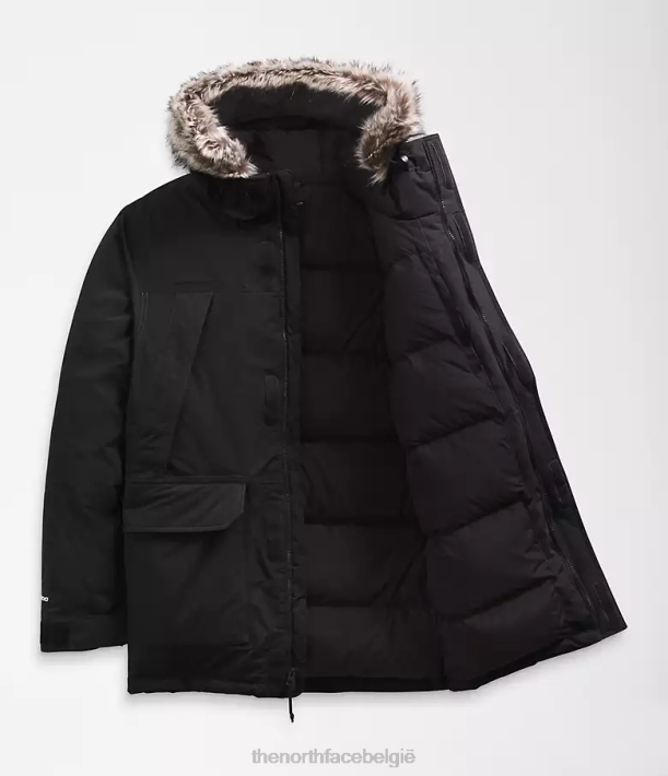 kleding 280T1 tn zwart Mcmurdo-parka Heren The North Face