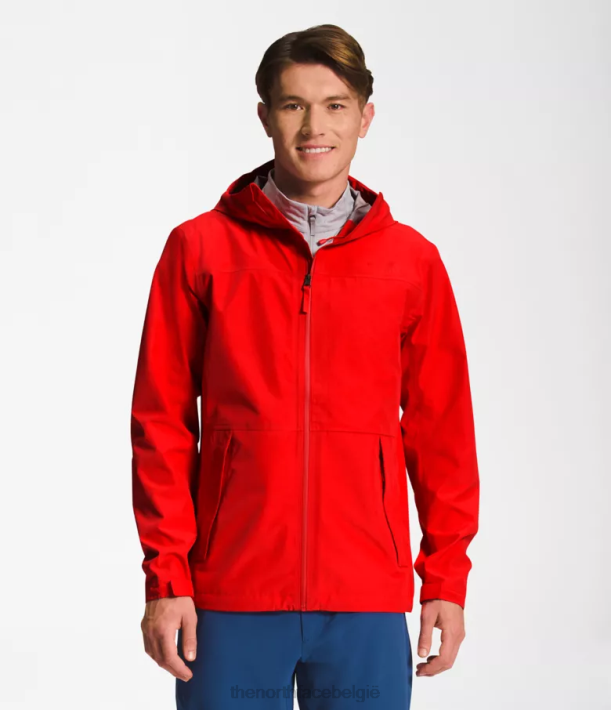 kleding 280T1115 vurig rood dryzzle futurelight-jack Heren The North Face
