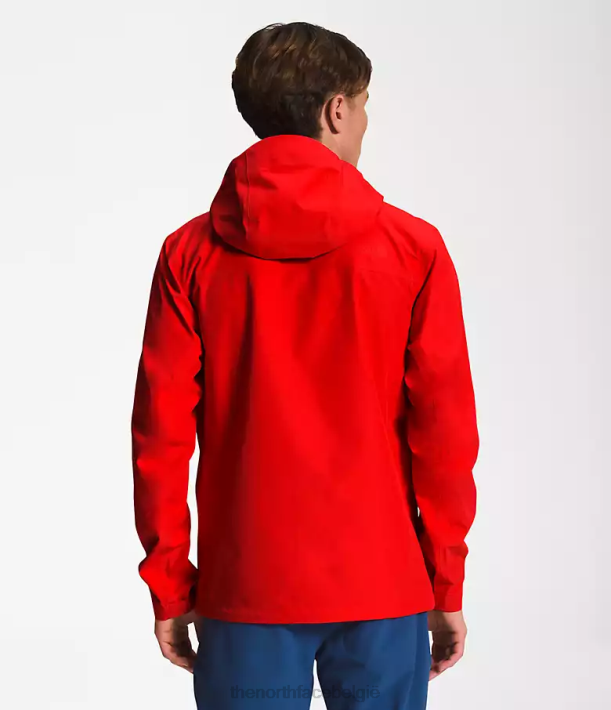 kleding 280T1115 vurig rood dryzzle futurelight-jack Heren The North Face