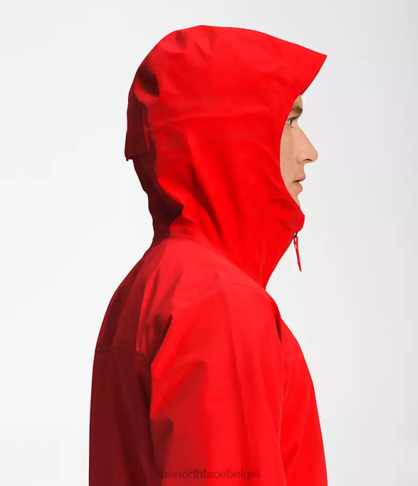 kleding 280T1115 vurig rood dryzzle futurelight-jack Heren The North Face
