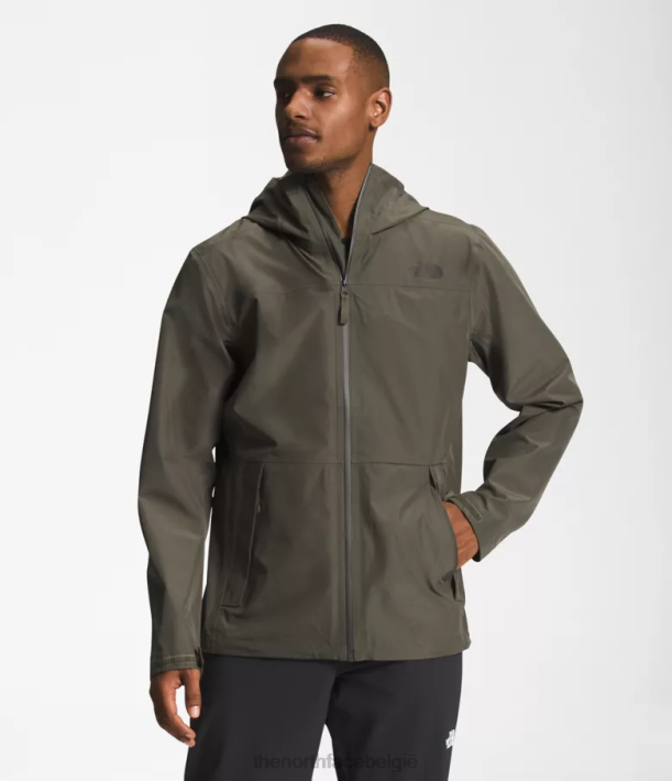 kleding 280T1116 nieuw taupegroen dryzzle futurelight-jack Heren The North Face