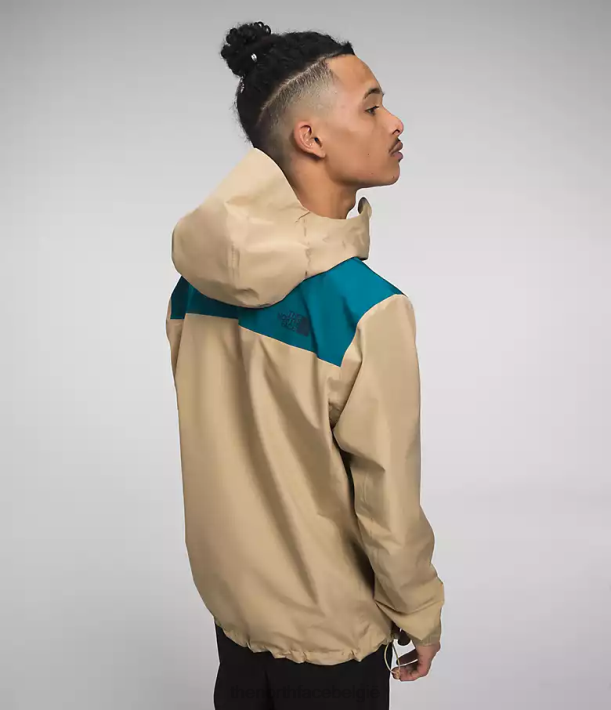 kleding 280T1117 blauw koraal/kaki steen dryzzle futurelight-jack Heren The North Face