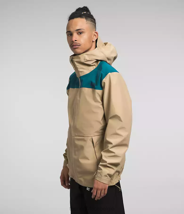 kleding 280T1117 blauw koraal/kaki steen dryzzle futurelight-jack Heren The North Face