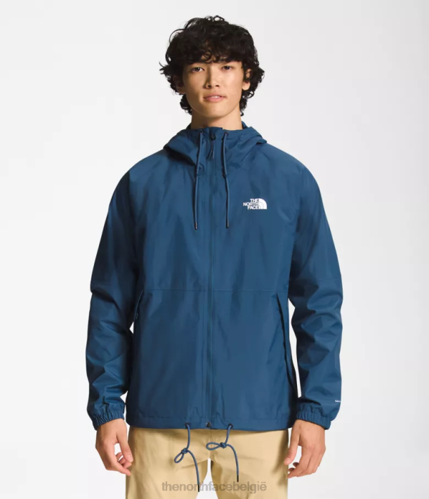 kleding 280T1195 schaduwrijk blauw Antora regenhoodie Heren The North Face