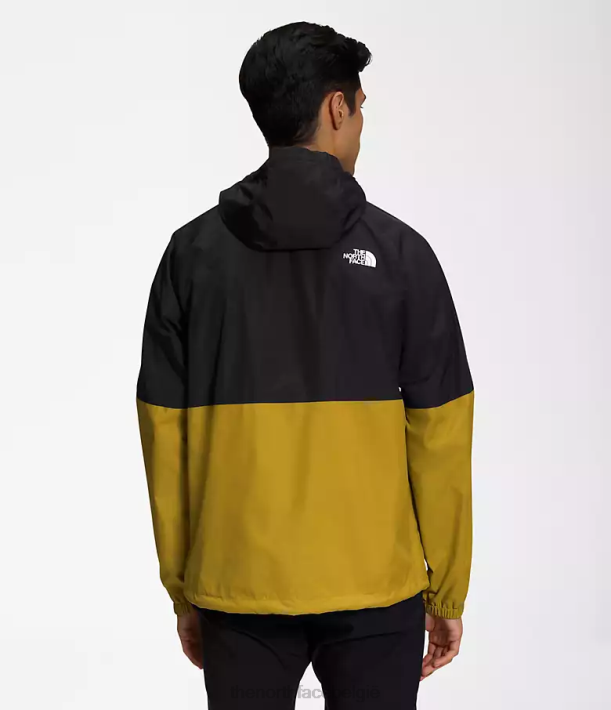 kleding 280T1196 tnf zwart/mineraal goud Antora regenhoodie Heren The North Face