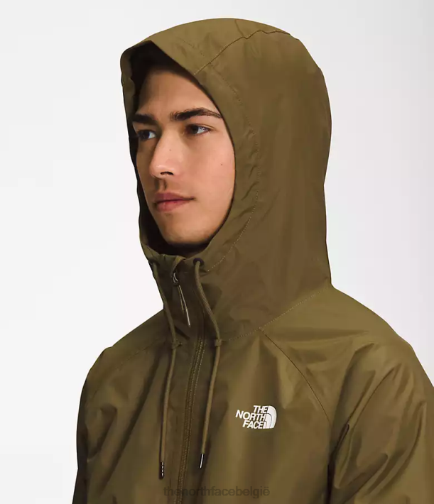 kleding 280T1197 militaire olijf Antora regenhoodie Heren The North Face