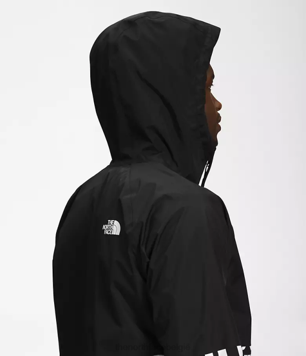 kleding 280T1199 tnf zwart/tnf zwarte afdruk Antora regenhoodie Heren The North Face