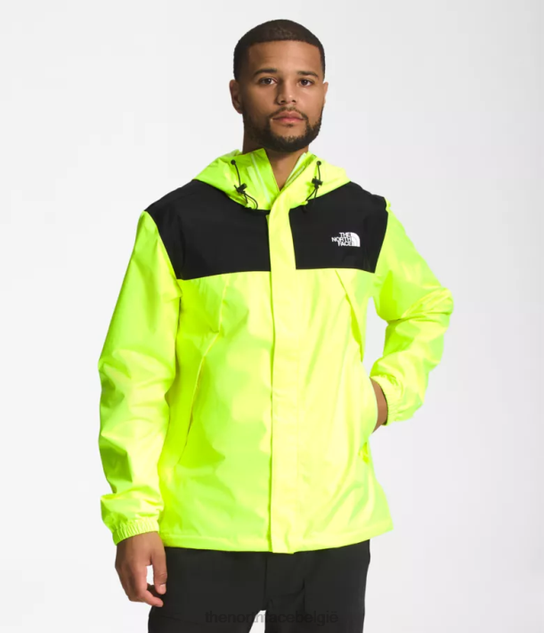 kleding 280T282 tnf zwart/led geel antora jas Heren The North Face