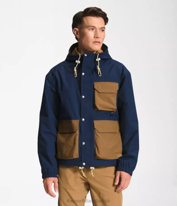 kleding 280T294 top marineblauw/utiliteitsbruin M66 utility regenjas Heren The North Face