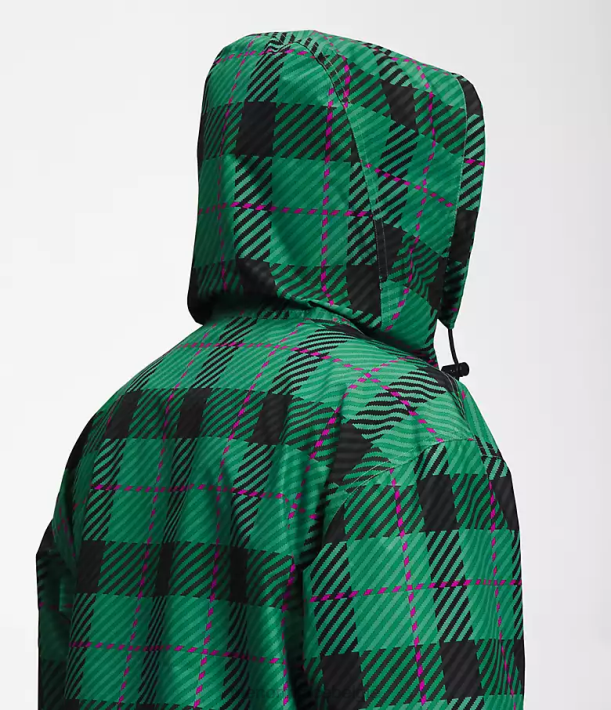 kleding 280T295 diepe grasgroene plaid M66 utility regenjas Heren The North Face