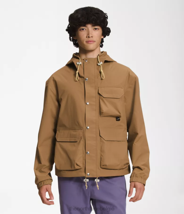kleding 280T297 bruikbaar bruin M66 utility regenjas Heren The North Face