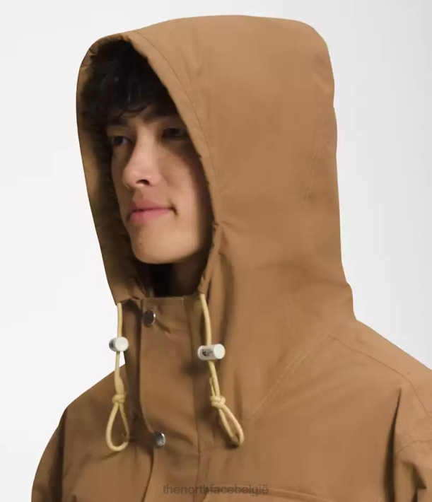 kleding 280T297 bruikbaar bruin M66 utility regenjas Heren The North Face