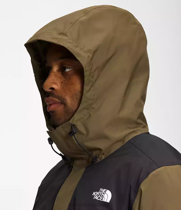 kleding 280T999 militair olijf/tnf zwart antora triklimaat Heren The North Face