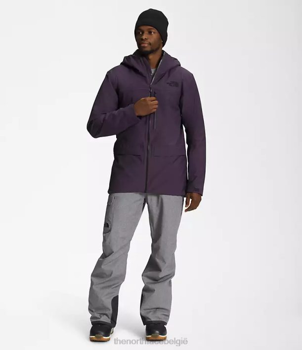 kleding 280T115 donker auberginepaars ziekelijn jasje Heren The North Face