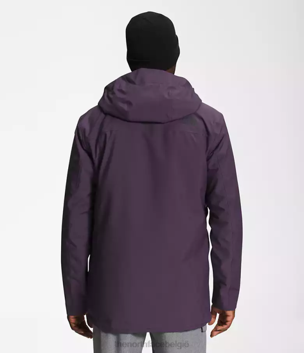 kleding 280T115 donker auberginepaars ziekelijn jasje Heren The North Face