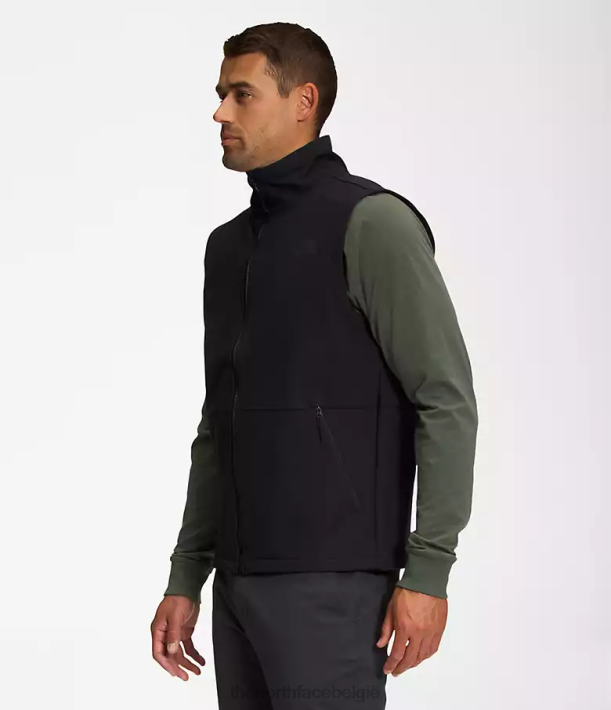 kleding 280T643 tnf zwarte heide Camden softshell-vest Heren The North Face