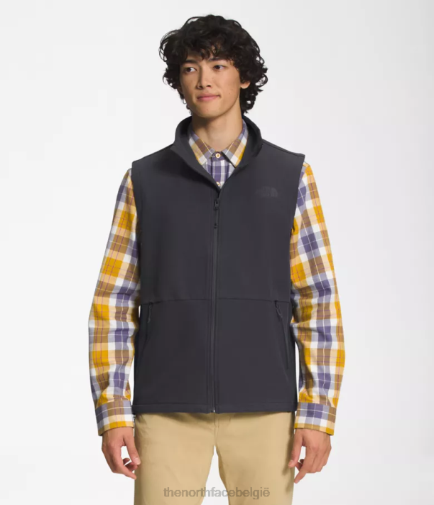kleding 280T644 asfaltgrijs donker heide Camden softshell-vest Heren The North Face