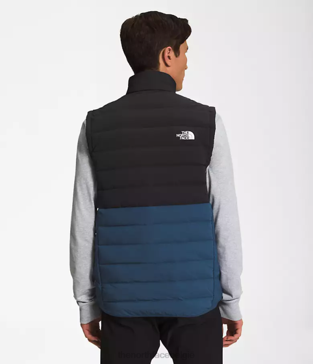 kleding 280T1033 tnf zwart/schaduwblauw Belleview stretchvest Heren The North Face