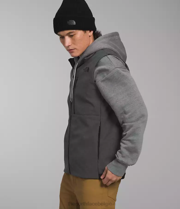 kleding 280T1066 tnf donkergrijs gemêleerd Apex bionic 3-vest Heren The North Face