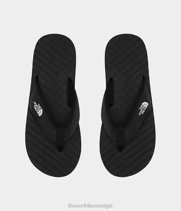 schoenen 280T494 tnf zwart/tnf wit basiskamp-slippers ii Heren The North Face
