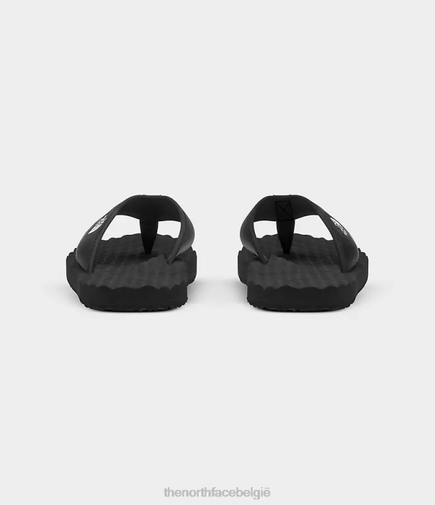 schoenen 280T494 tnf zwart/tnf wit basiskamp-slippers ii Heren The North Face