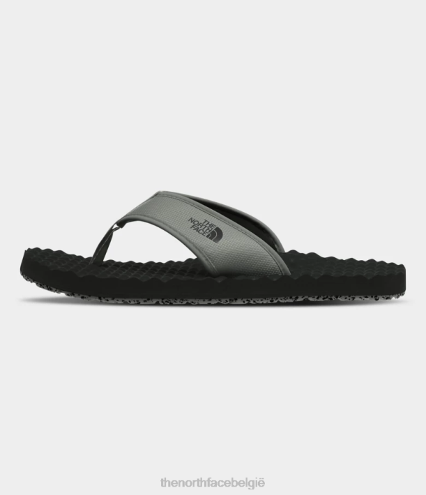 schoenen 280T497 agavegroen/tnf zwart basiskamp-slippers ii Heren The North Face