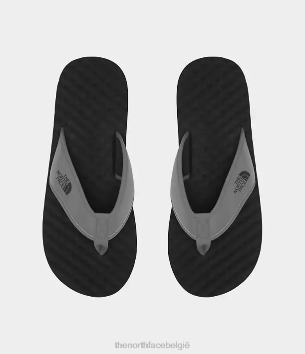 schoenen 280T497 agavegroen/tnf zwart basiskamp-slippers ii Heren The North Face