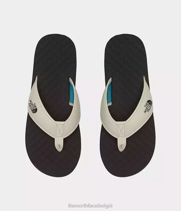 schoenen 280T499 zandsteen/tnf zwart basiskamp-slippers ii Heren The North Face