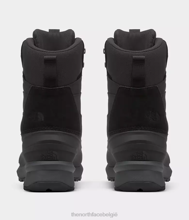 schoenen 280T1266 tnf zwart/asfaltgrijs Chilkat V 400 waterdichte laarzen Heren The North Face
