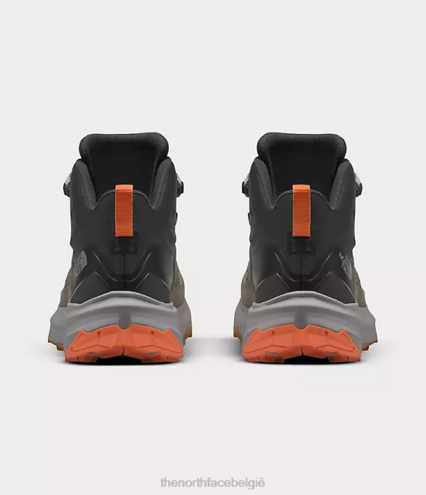 schoenen 280T608 nieuw taupegroen/asfaltgrijs vectiv exploris 2 mid futurelight leren laarzen Heren The North Face