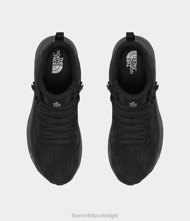 schoenen 280T609 tnf zwart/vanadisgrijs vectiv exploris 2 mid futurelight leren laarzen Heren The North Face