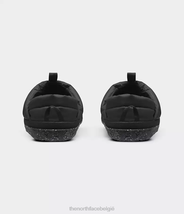 schoenen 280T554 tnf zwart/tnf wit nuptse muilezels Heren The North Face