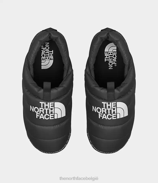 schoenen 280T554 tnf zwart/tnf wit nuptse muilezels Heren The North Face
