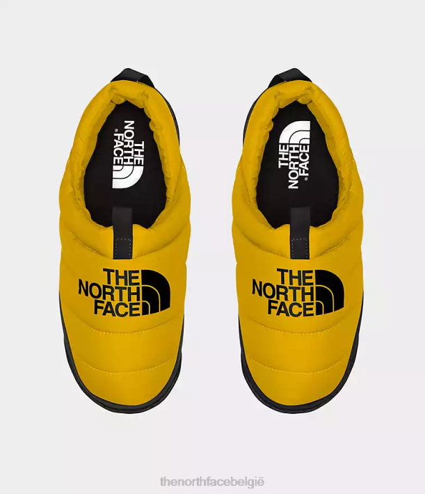 schoenen 280T555 top goud/tnf zwart nuptse muilezels Heren The North Face