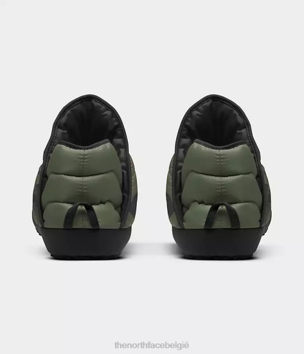 schoenen 280T789 tijm kreupelhout camouflageprint/tnf zwart thermobal-tractielaarzen Heren The North Face