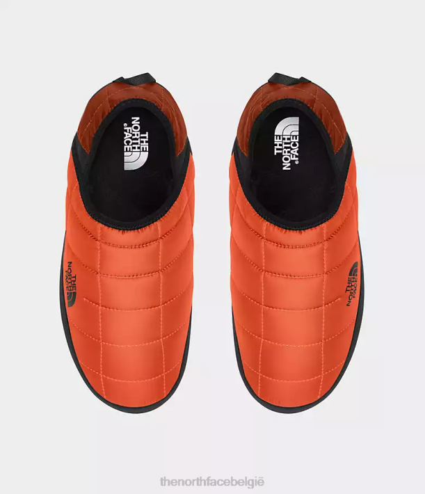 schoenen 280T1137 retro oranje/tnf zwart thermoball-tractiemuiltjes v Heren The North Face